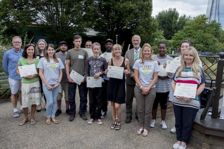 The Future Gardeners graduates