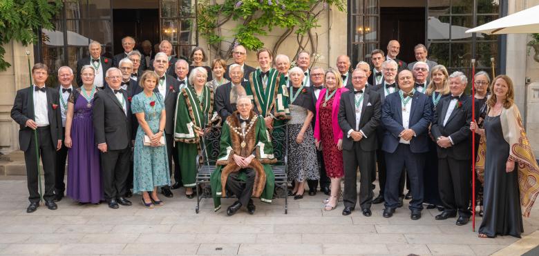 Master, Wardens, Assistants, Senior Past Masters, Past Masters and the Clerk 2023