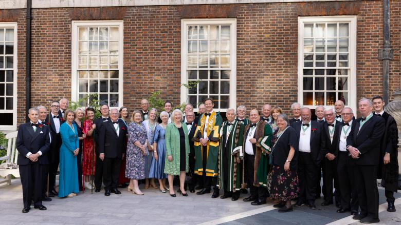 Master, Wardens, Assistants, Senior Past Masters, Past Masters and the Clerk 2025