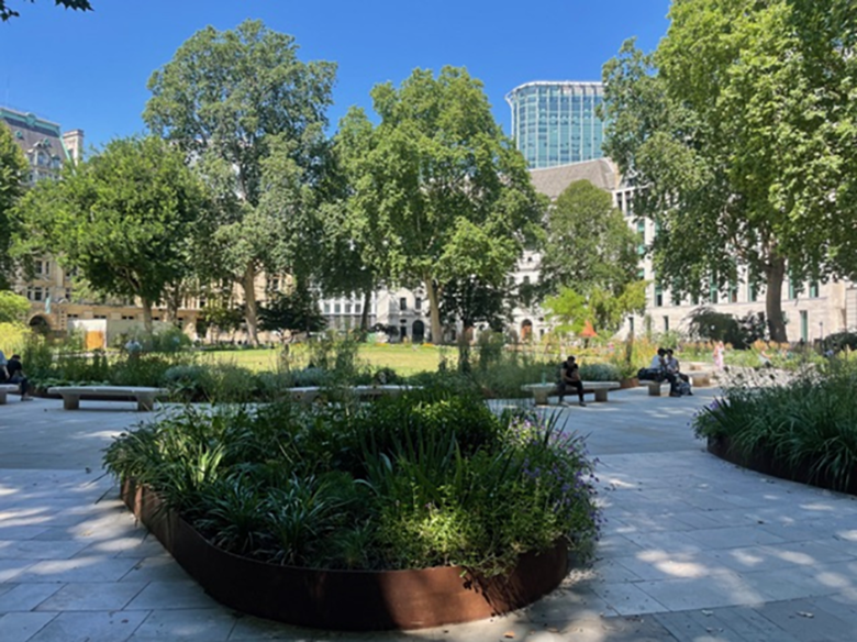 The James Miller Trophy, New Feature 2025 – Finsbury Circus Gardens